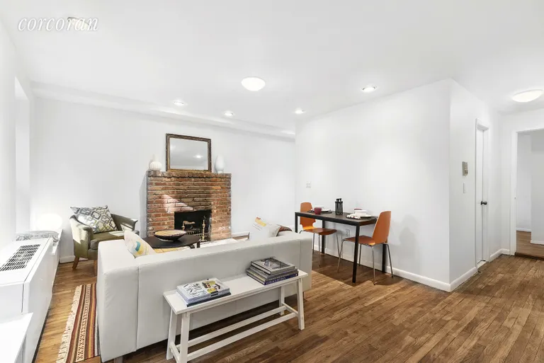 New York City Real Estate | View 85 6th Avenue, G | That Wood Burning Fireplace! | View 2