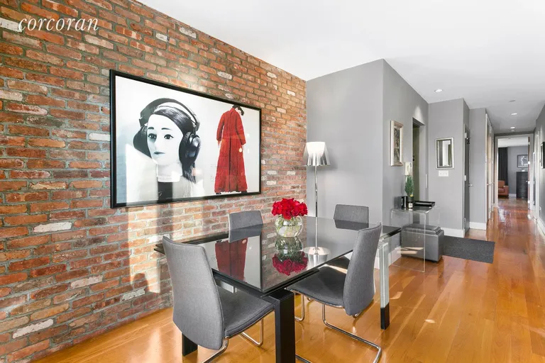 New York City Real Estate | View 197 Spencer Street, 6B | Dynamic dining room  | View 2