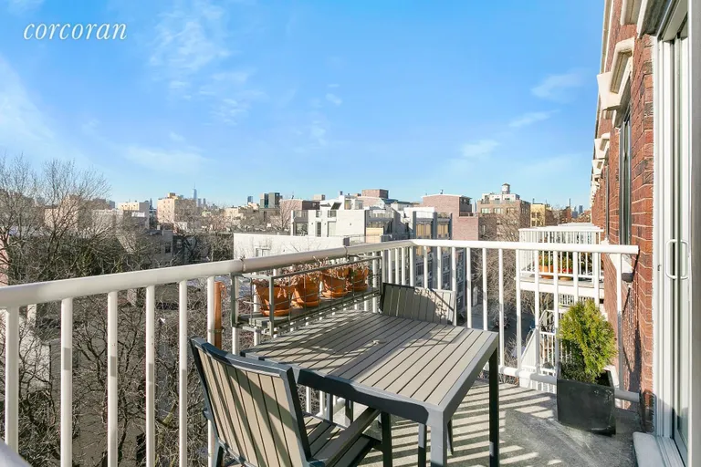 New York City Real Estate | View 197 Spencer Street, 6B | Awesome outdoor space  | View 5