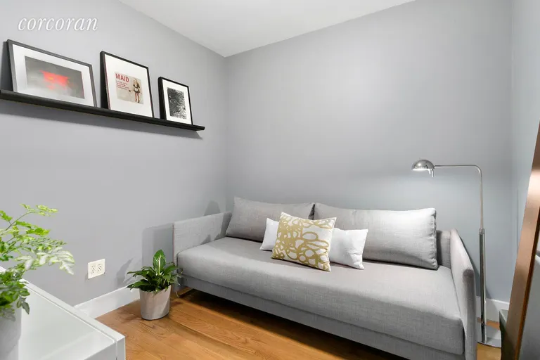 New York City Real Estate | View 197 Spencer Street, 6B | Pin drop quite bedroom/office/nursery | View 6