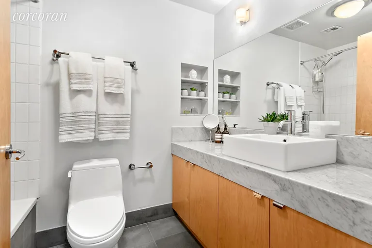 New York City Real Estate | View 197 Spencer Street, 6B | Spa-inspired bathroom  | View 7