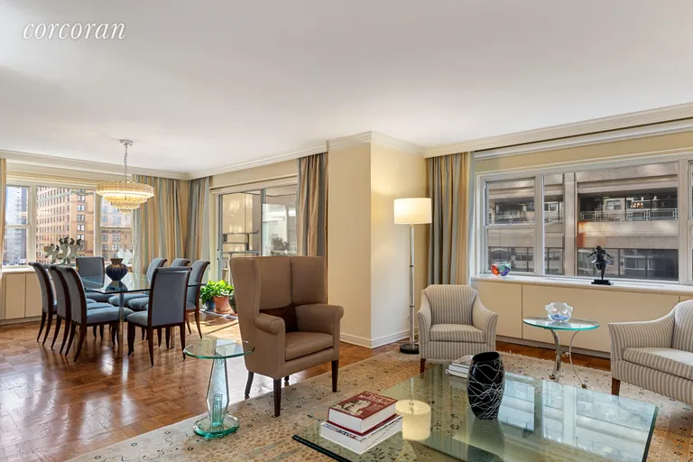 New York City Real Estate | View 150 East 69th Street, 9B | LIVING/DINING | View 3