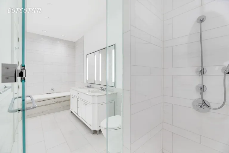 New York City Real Estate | View 30 Park Place, 62B | Primary Bathroom | View 8