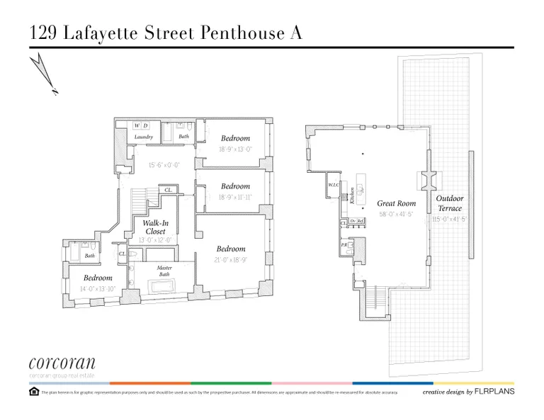 129 Lafayette Street, PHA | floorplan | View 12