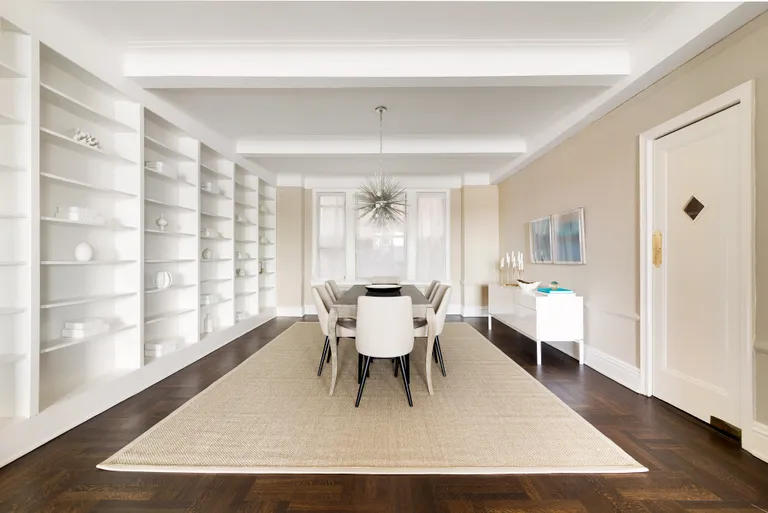 New York City Real Estate | View 50 Riverside Drive, 8B | Dining room easily converts to a bedroom/library | View 4