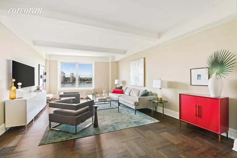 New York City Real Estate | View 50 Riverside Drive, 8B | Spectacular river views  | View 2