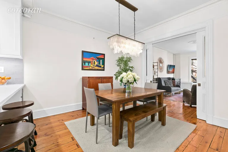 New York City Real Estate | View 680 Carroll Street, 3 | A lovely flow from kitchen to dining to living. | View 2