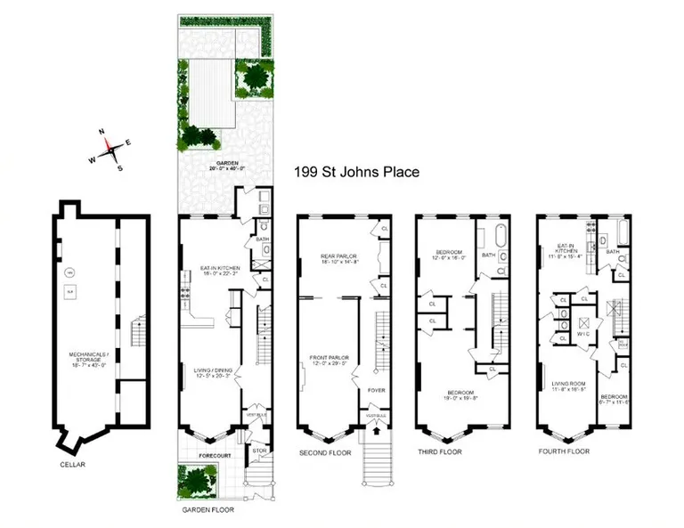 199 Saint Johns Place | floorplan | View 12