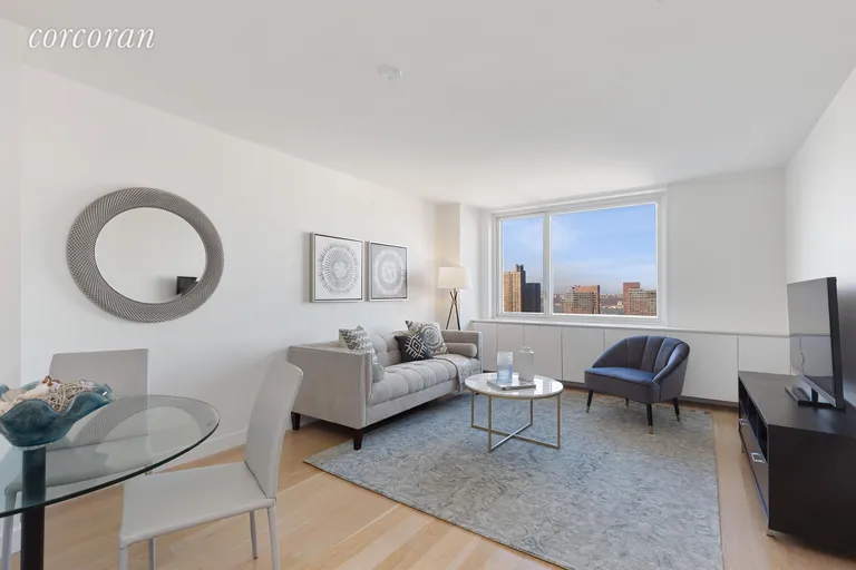 New York City Real Estate | View 301 West 53rd Street, 25B | 2 Beds, 1 Bath | View 1
