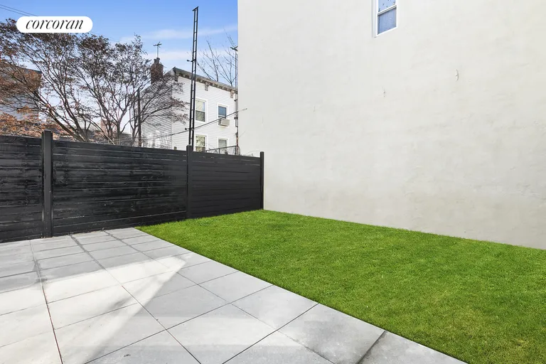 New York City Real Estate | View 202 North 8th Street | Oversized backyard! | View 9