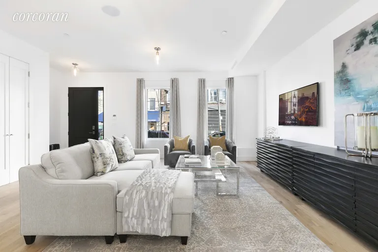 New York City Real Estate | View 202 North 8th Street | Space for a huge sectional couch! | View 2
