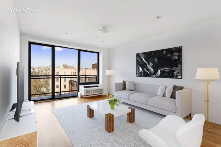 New York City Real Estate | View 2066 Fifth Avenue, 4B | 2 Beds, 1 Bath | View 1