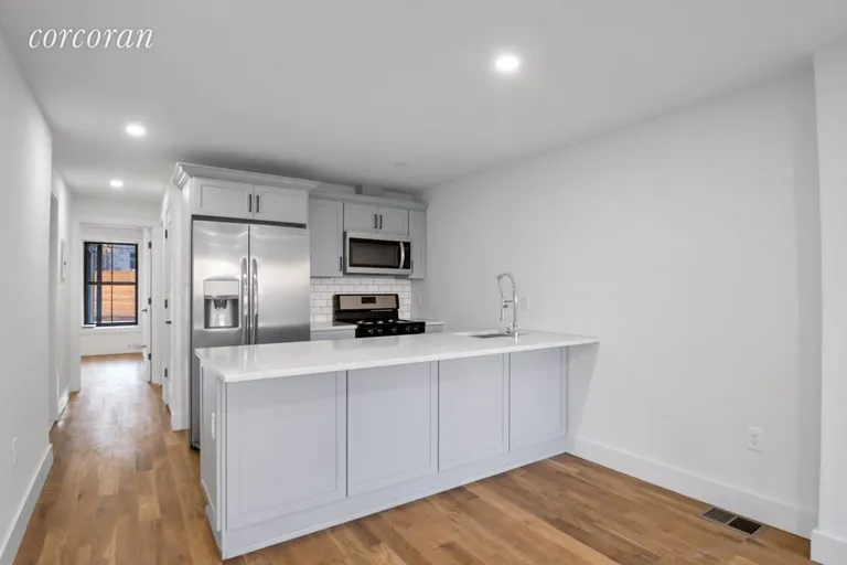 New York City Real Estate | View 1194 Saint Johns Place | Kitchen In Garden Residence | View 14