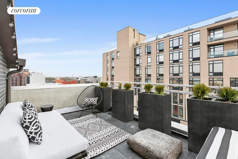 New York City Real Estate | View 190 Conselyea Street, 4B | Private terrace | View 2