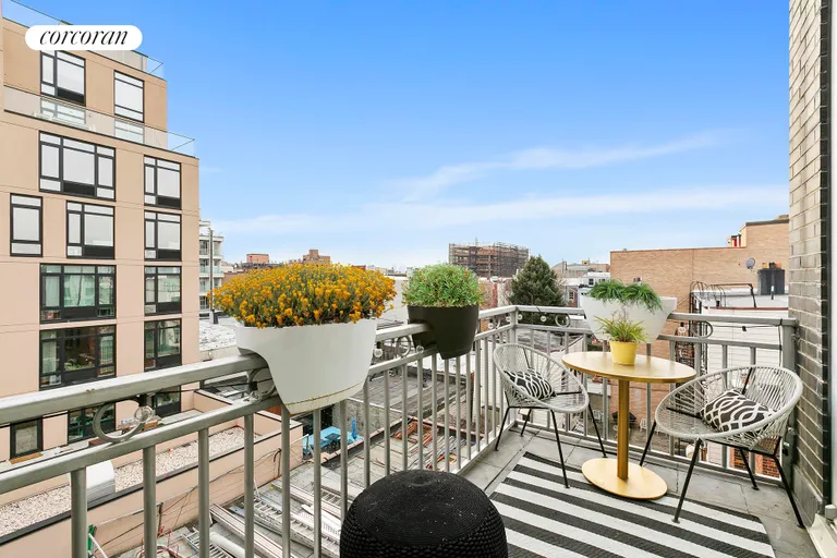 New York City Real Estate | View 190 Conselyea Street, 4B | Bedroom balcony | View 6
