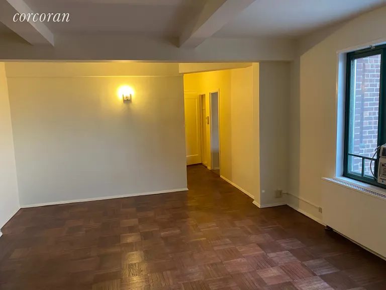 New York City Real Estate | View 1 Metropolitan Oval | Living Room | View 3