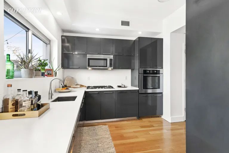 New York City Real Estate | View 218 North 8th Street, 4 | Chef style kitchen | View 2