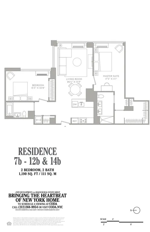 385 First Avenue, 11B | floorplan | View 7