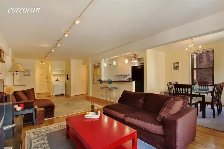 New York City Real Estate | View 30 East 9th Street, 6B | Living Room - reverse view | View 2