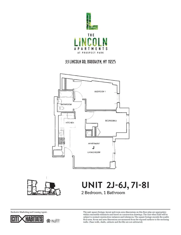 33 Lincoln Road , 7I | floorplan | View 18