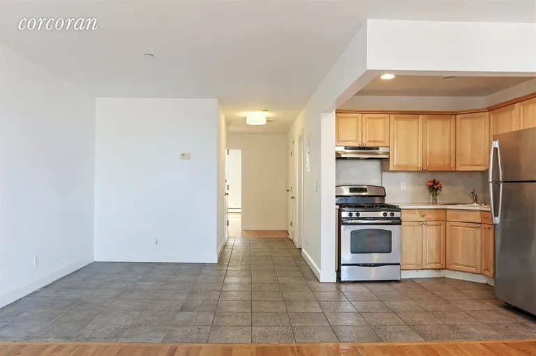 New York City Real Estate | View 581 5th Avenue, 2B | Open Kitchen & Full Dining Area | View 2