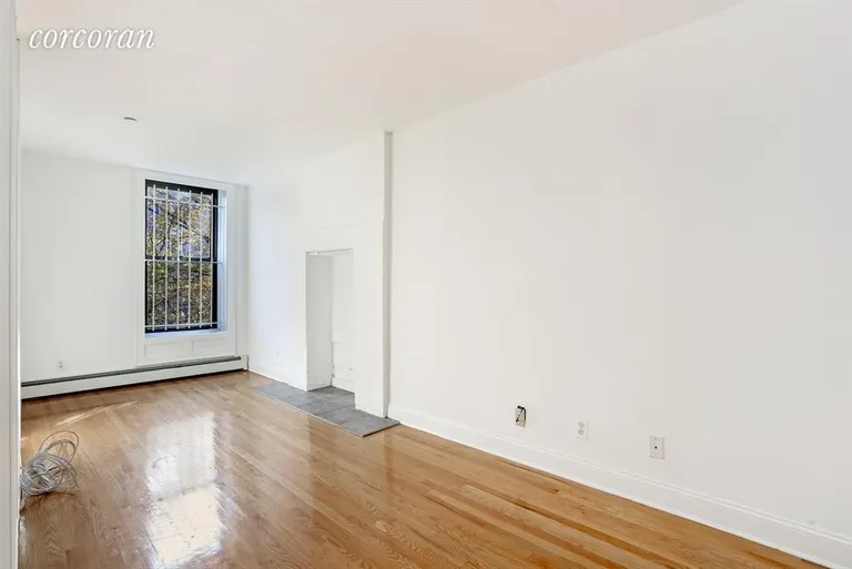 New York City Real Estate | View 581 5th Avenue, 2B | 2nd Bedroom w/ Garden Views & Decorative Fireplace | View 4