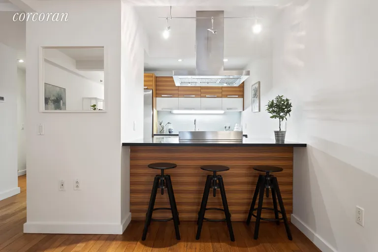 New York City Real Estate | View 317 16th Street, 3A | Stylish, Open Kitchen with Breakfast Bar | View 2