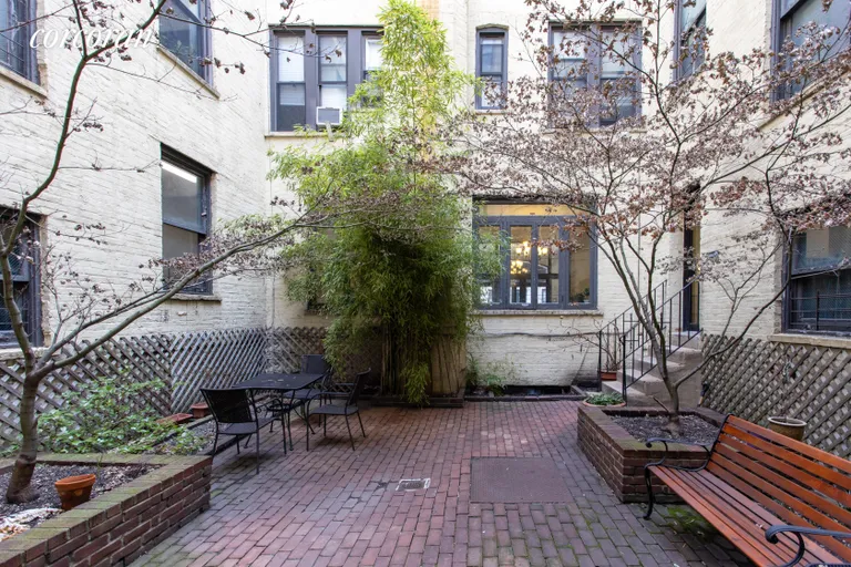 New York City Real Estate | View 264 6TH AVENUE, 2D | Charming common courtyard   | View 7