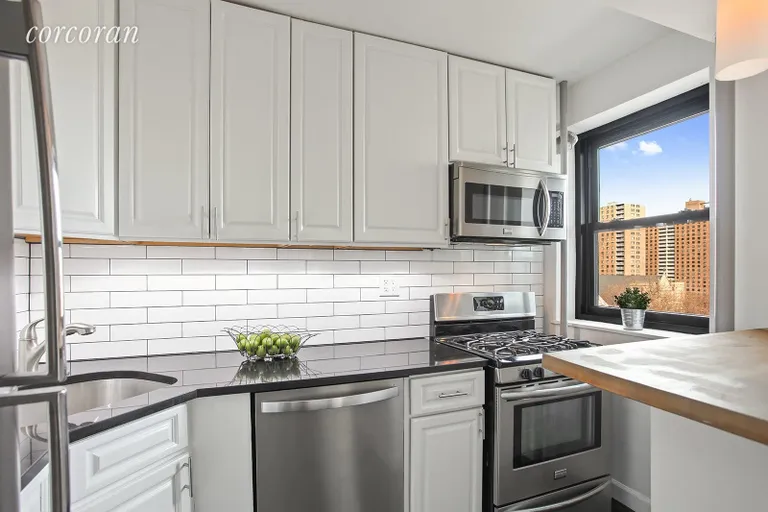 New York City Real Estate | View 365 Clinton Avenue, 9G | Modern Windowed Kitchen! | View 3