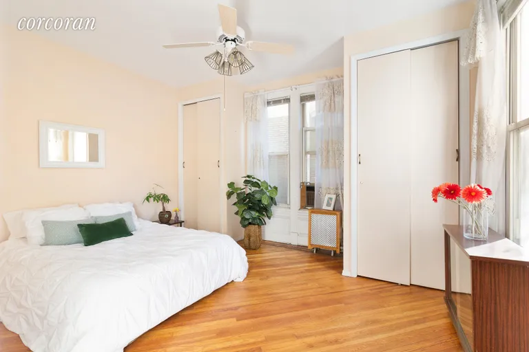 New York City Real Estate | View 262 77th Street | Apartment bedroom conveniently on 1st floor | View 4