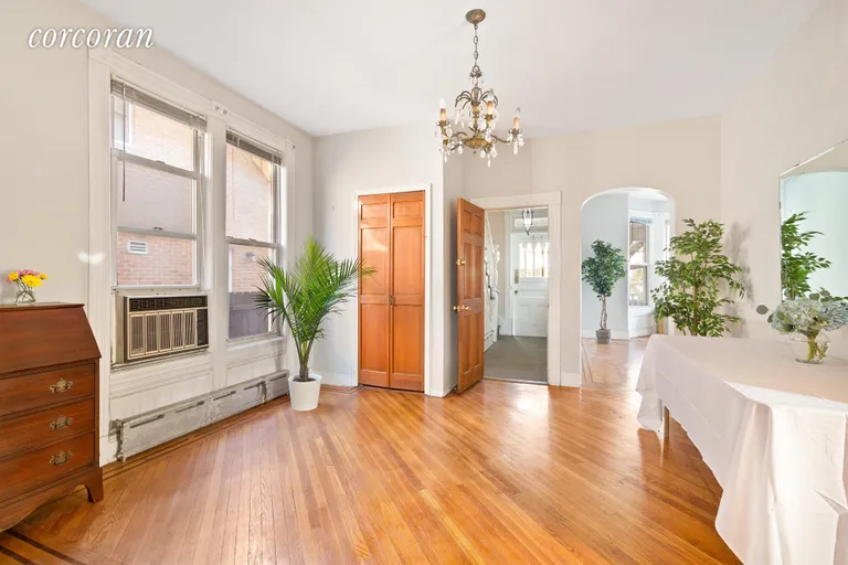 New York City Real Estate | View 262 77th Street | Formal dining room for the apartment on 1st floor | View 5