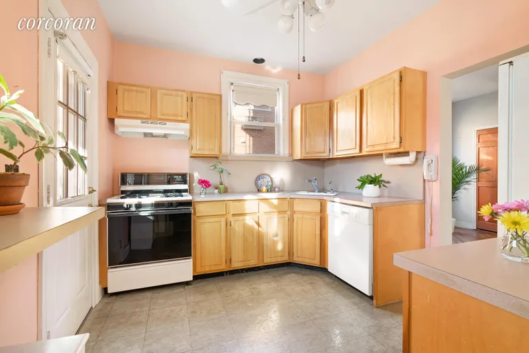 New York City Real Estate | View 262 77th Street | Windowed, eat in, apartment kitchen | View 6