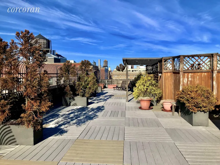 New York City Real Estate | View 235 West 102nd Street, 12F | Roof-top Terrace  | View 7