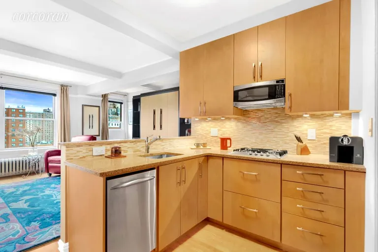 New York City Real Estate | View 235 West 102nd Street, 12F | Custom Designed Kitchen  | View 4