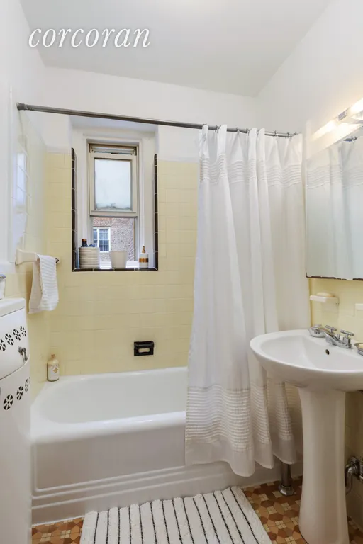 New York City Real Estate | View 140 8th Avenue, 2N | Windowed, Art Deco Bathroom | View 10
