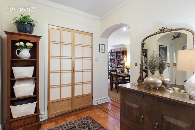 New York City Real Estate | View 140 8th Avenue, 2N | Very Desirable Entry Foyer with Pre-War Detail | View 7