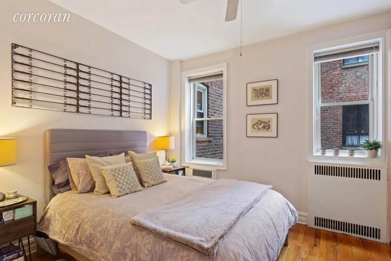 New York City Real Estate | View 140 8th Avenue, 2N | Super Quiet and Serene Master Bedroom | View 8