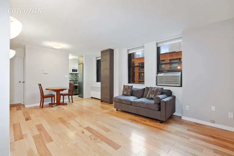 New York City Real Estate | View 340 West 55th Street, 4A | Living Room | View 2