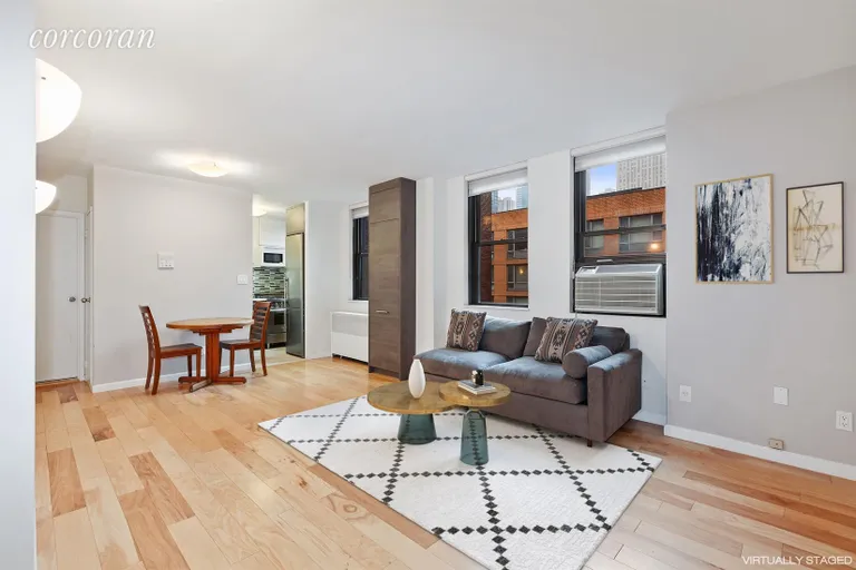 New York City Real Estate | View 340 West 55th Street, 4A | 1 Bed, 1 Bath | View 1