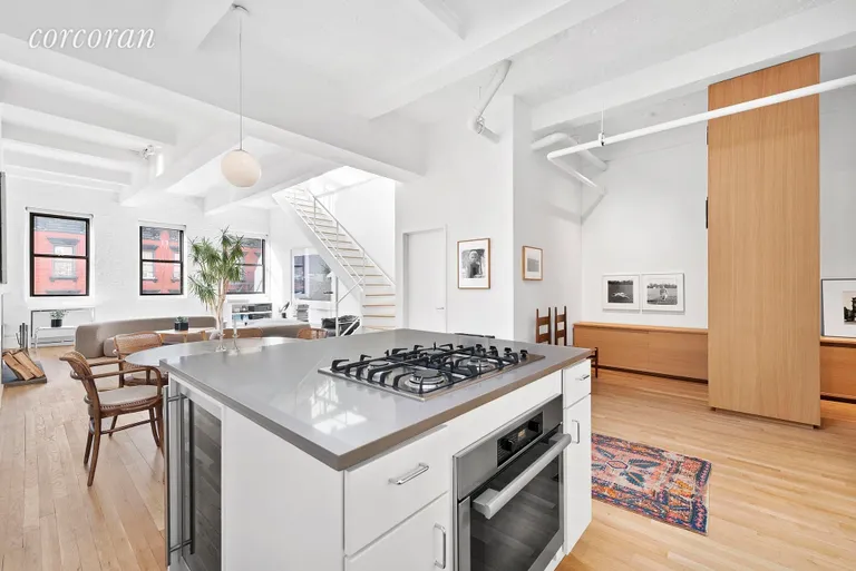 New York City Real Estate | View 521 West 47th Street, 4A | Open and sunny kitchen | View 2