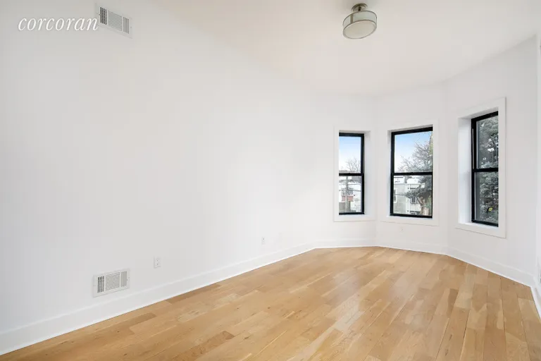 New York City Real Estate | View 1632 Union Street | South-facing second bedroom with bay window | View 10