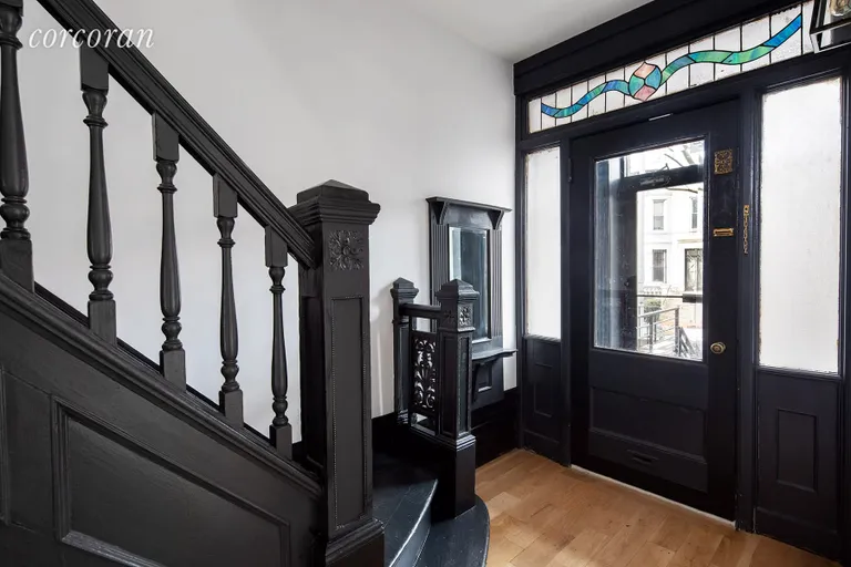 New York City Real Estate | View 1632 Union Street | Charming original details in the foyer | View 7