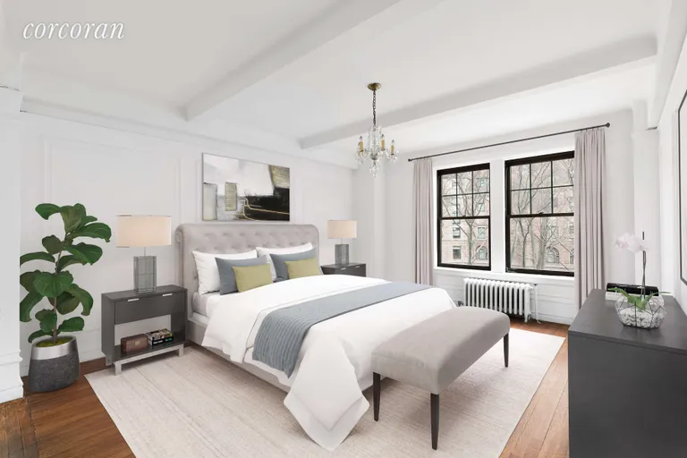 New York City Real Estate | View 40 West 77th Street, 5E | Master Bedroom | View 8
