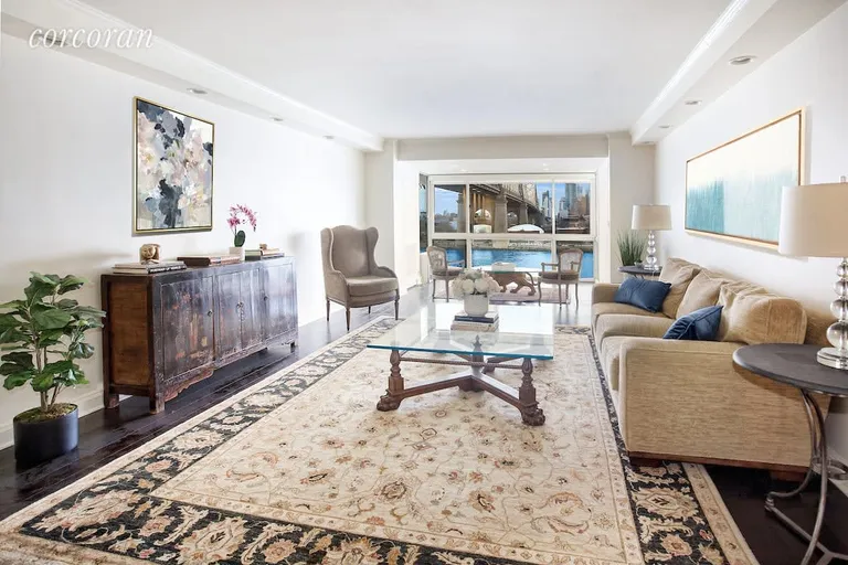 New York City Real Estate | View 35 Sutton Place, 4C | Living Room | View 2