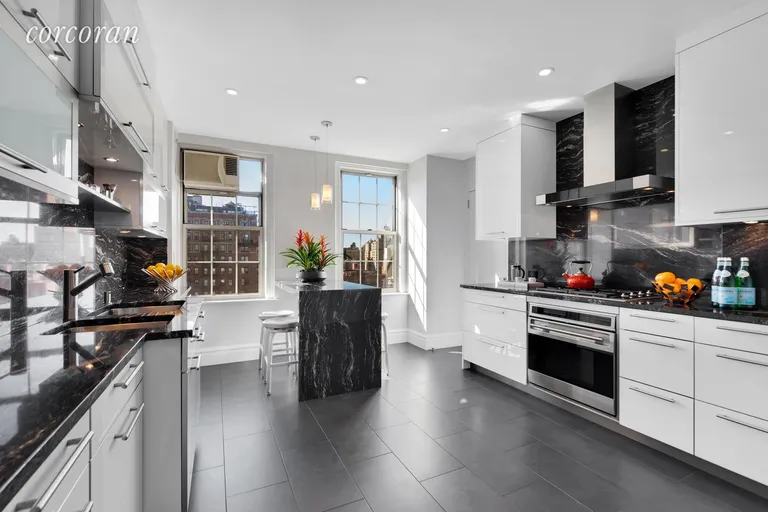 New York City Real Estate | View 639 West End Avenue, 12AB | Eat-in Chef's Kitchen | View 4