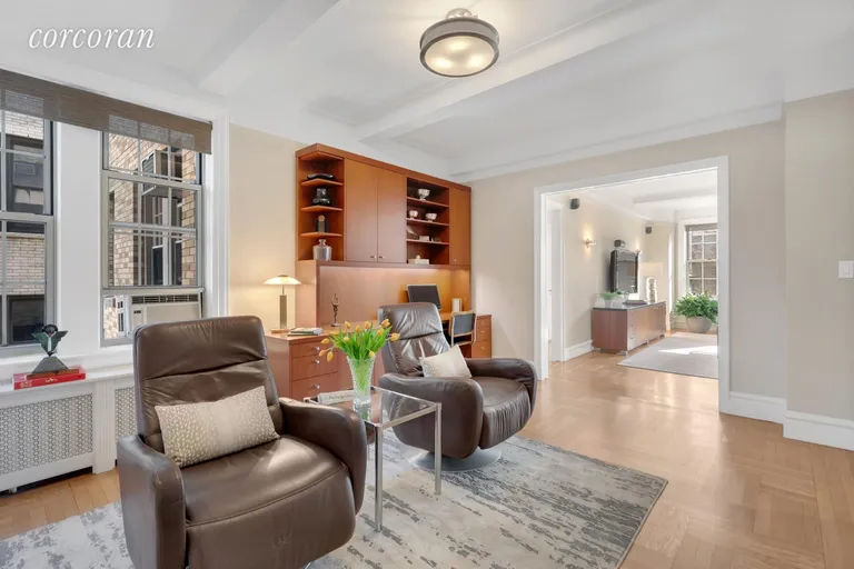 New York City Real Estate | View 639 West End Avenue, 12AB | Media Room-Home Office | View 7