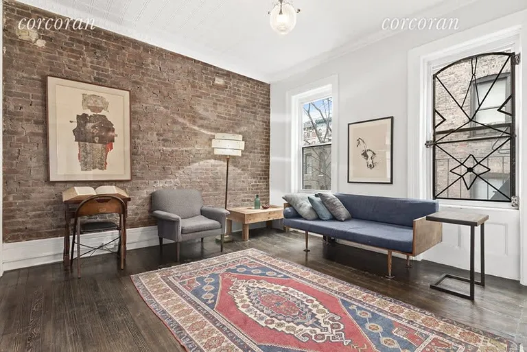 New York City Real Estate | View 353 West 117th Street, 3E | Renovated and restored with exposed brick | View 2