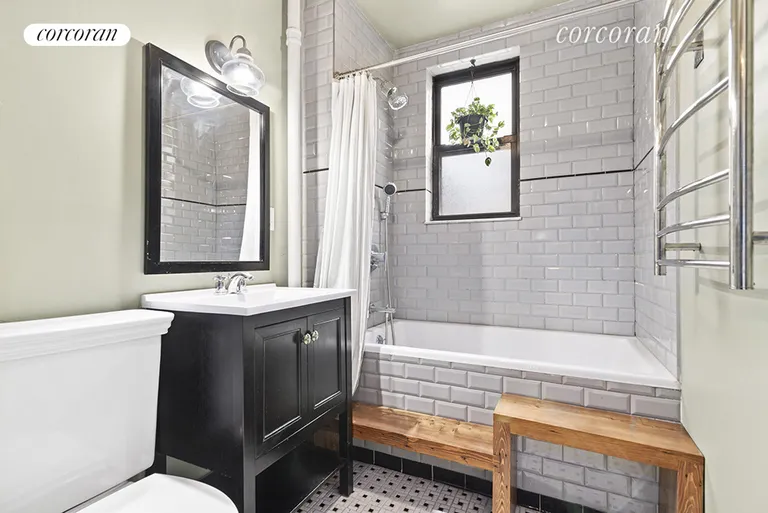 New York City Real Estate | View 353 West 117th Street, 3E | Gut renovated with deep soaking tub | View 8