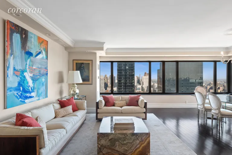 New York City Real Estate | View 425 East 58th Street, 33B | 2 Beds, 3 Baths | View 1