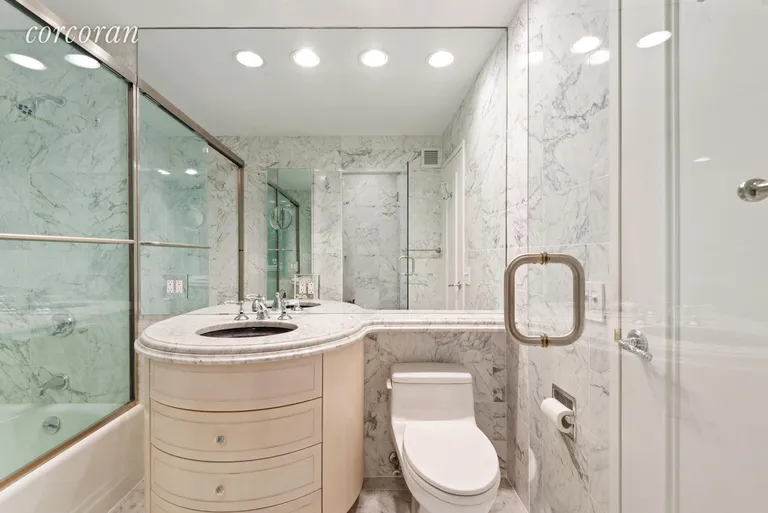 New York City Real Estate | View 425 East 58th Street, 33B | Renovated Bath | View 9